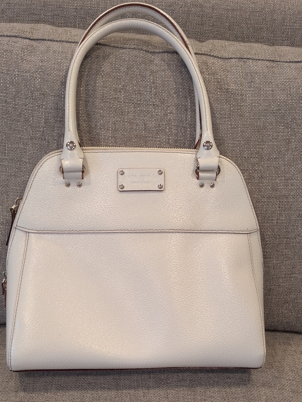 White Kate Spade New York Wellesley Maeda handbag